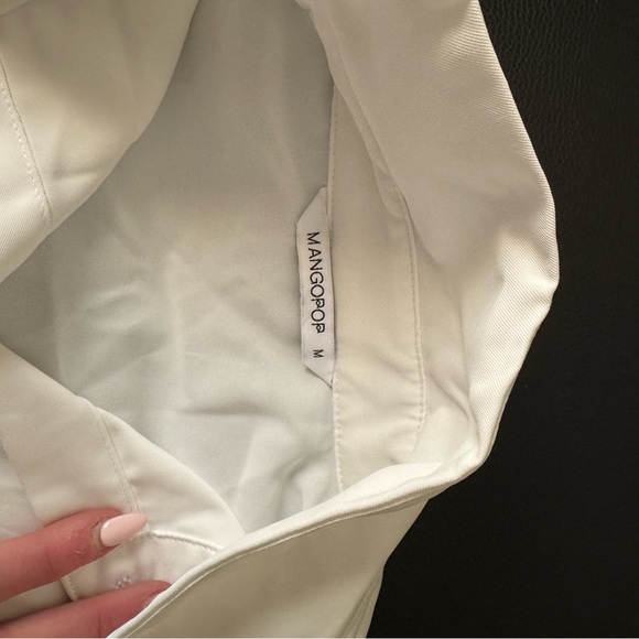 Mango Classic White Shirt - Picture 2 of 3